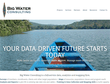 Tablet Screenshot of bigwaterconsulting.net